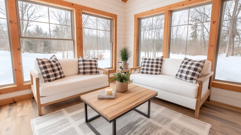 Cozy Sunroom Space