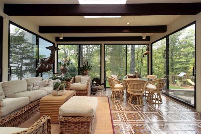 Sunroom with Outdoor View